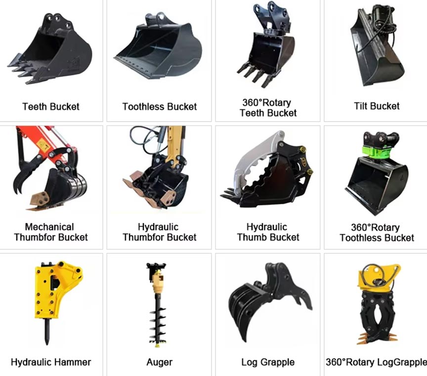 Household small excavator mini excavator